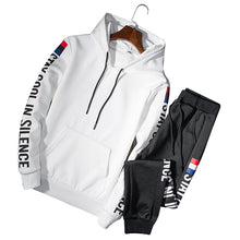 Load image into Gallery viewer, 2 Piece Tracksuit Set 2019 Spring Causal Mens Jogger Sweat Suit Men Gym Straight Long Sleeve Hip Hop Highstreet Sportwear Suit