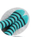 Load image into Gallery viewer, Fashion Girls colorful Stripes Pantyhose Zebra Tights Nylon and Polyester Classic Stripes Legwear For Women