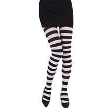 Load image into Gallery viewer, Women Stripe Print Long Tube Knee Socks Fancy Dress Party Funny Dress Up Props