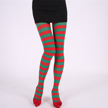 Load image into Gallery viewer, Women Stripe Print Long Tube Knee Socks Fancy Dress Party Funny Dress Up Props