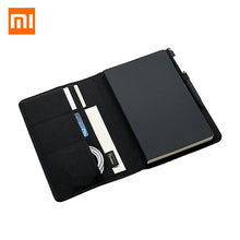 Load image into Gallery viewer, Hot Xiaomi Mijia Smart Home Kaco Noble Paper NoteBook PU Leather Card Slot Wallet Book for Office Business Travel with a Gift